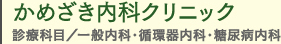 かめざき内科クリニック（診療科/一般内科・循環器内科・糖尿病内科）